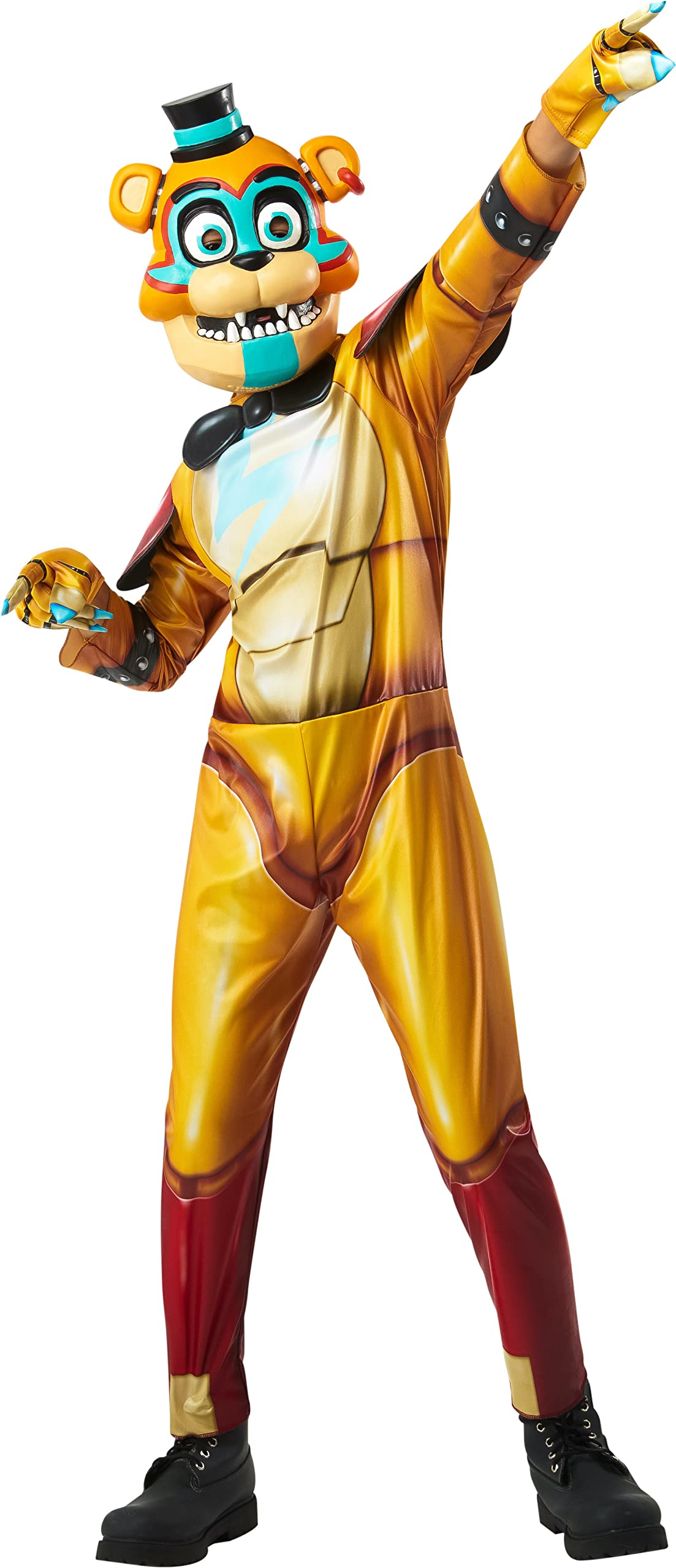 Rubie'S Child'S Five Nights At Freddy'S Glamrock Freddy Costume, As Shown, X-Large