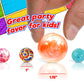 2CHILL Hi Bounce Super Bouncy Balls (2 Pack, 9 Balls Each) Colorful Bouncing Rubber Balls for Kids. Cool Party Favors for Kids.