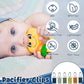 Babygoal Neutral Pacifier Clips, 6 Pack Binky Paci Holder Clips For Baby Boys And Girls Fits For Most Pacifier, Binkie Styles &