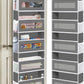 Qolixs Over The Door Organizer Storage, 44lbs Weight Capacity Hanging Door Organizer, Behind Door Organizer with 5 Large Pockets