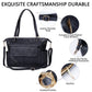 Johomviin Diaper Bag Tote Fashion Leather Diaper Bag Backpack With 13 Pockets For Mom Dad, Large Travel Baby Bag Purse For Boys