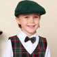 A&J Design Baby Newsboy Cap Kids Boy Beret Scally Irish Christmas Hat Green 6-8 Years