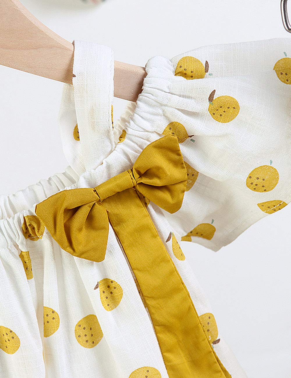 Hipea Toddler Baby Girls Summer Clothes Outfits Ruffle Camisole Spot Dot Tops And Casual Shorts 2-Piece Newborn Girl Clothing Se