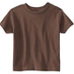 Rabbit Skins Toddler'S 5.5 Oz. Jersey Short-Sleeve T-Shirt, 2T, Brown