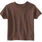 Rabbit Skins Toddler'S 5.5 Oz. Jersey Short-Sleeve T-Shirt, 2T, Brown