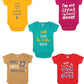 Kiddeo Baby Boys And Baby Girls Bodysuit (03)(Pack Of 5) (36 Months)