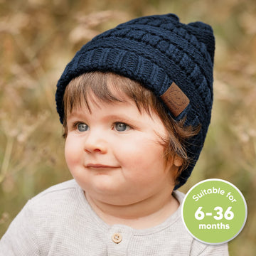 3-Pack Baby Beanies, Baby Hats - Newborn Hats, Baby Boy Hats, Baby Girl Hats For Winter (Icelandic)