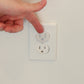 Outlet Plug Covers (32 Pack) Clear Child Proof Electrical Protector Safety Caps - Jool Baby