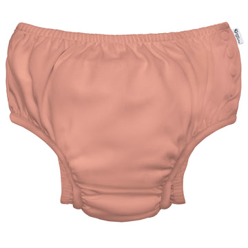 I Play Girls Reusable Absorbent Baby Swim Diapers Coral 24 Months