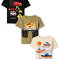 The Childrens Place,Baby-Boys,and Toddler Vehicle Short Sleeve Graphic T-Shirts,multipacks,Rescue Cars/Firetruck/Ambulance 3-Pa