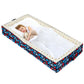 Umoving 100% Cotton Inner Portable Foldable Toddler Travel Bed - Soft Foam Floor Bed with Washable Cover, Safe and Comfortable T