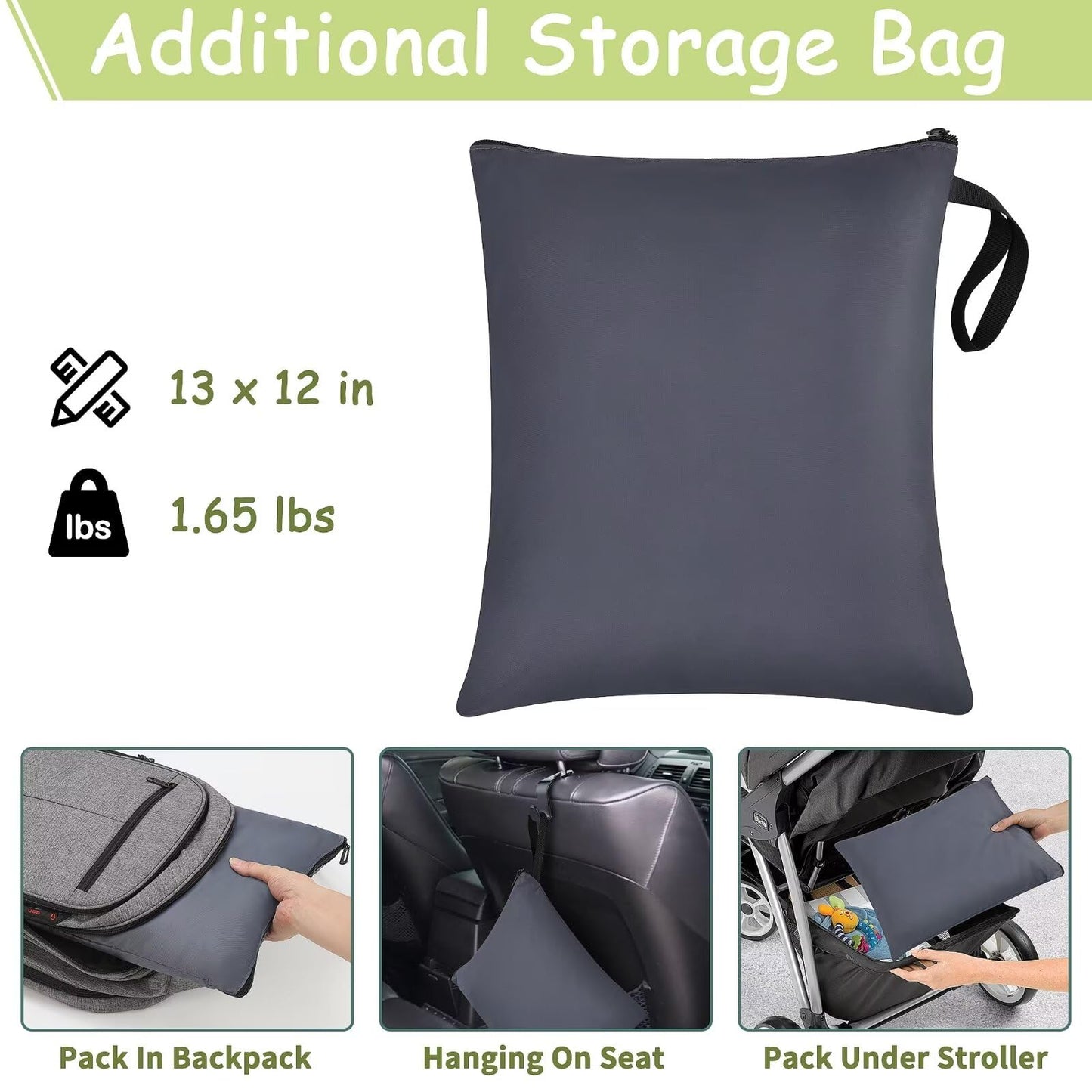 Infant Car Seat Travel Bag - Fits Infant Car Seats With Anti-Rebound Bar Base, Car Seat Airplane Bag For Chicco/Graco/Nuna/Cosco