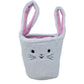Pti Group Easter Bunny Plush Basket - Pink