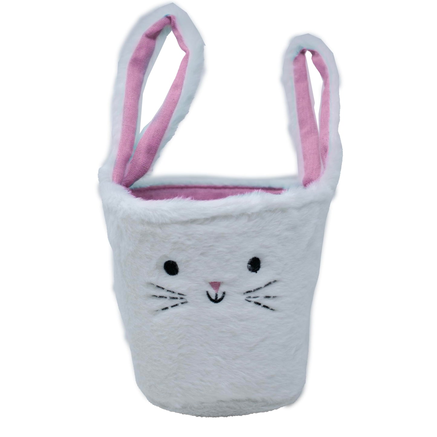 Pti Group Easter Bunny Plush Basket - Pink