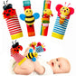 Baby Rattles 0-6 Months: Baby Toys Baby Essentials Rattles for Babies 6-12 Months Infant Toys 0-3 Months Newborn Toys Wrist Ratt