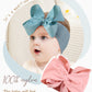 Doboi 12Pcs Big Baby Bows Baby Girl Headbands Ribbon Bow Hair Accessories Nylon Headband Bows For Baby Girls Infant Newborn Todd