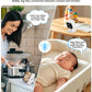 A2C Baby Car Camera, 5' 1080P Hd Baby Monitor With Night Vision & Feeding Reminder, Rear-Facing Car Seat Monitor For Backseat &