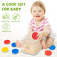 Adena Montessori Infant Toddlers Coin Box Montessori Toys for 6-12 Months Baby (Typical - Drawer Comes Out)