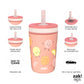 Zak Designs Kelso Tumbler Toddler Cup For Travel Or At Home, 12Oz Vacuum Insulated Stainless Steel Sippy Cup With Leak-Proof Des
