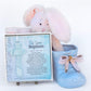 On Your Baptism Beautiful Baby Handmade Aqua Glass Cross - Treasured Baptism Gift For Baby Girl Or Boy