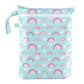 Bumkins Waterproof Wet Dry Bag for Baby, Travel, Swim Suit, Cloth Diapers, Pump Parts, Pool, Gym Clothes, Toiletry, Strap to Str