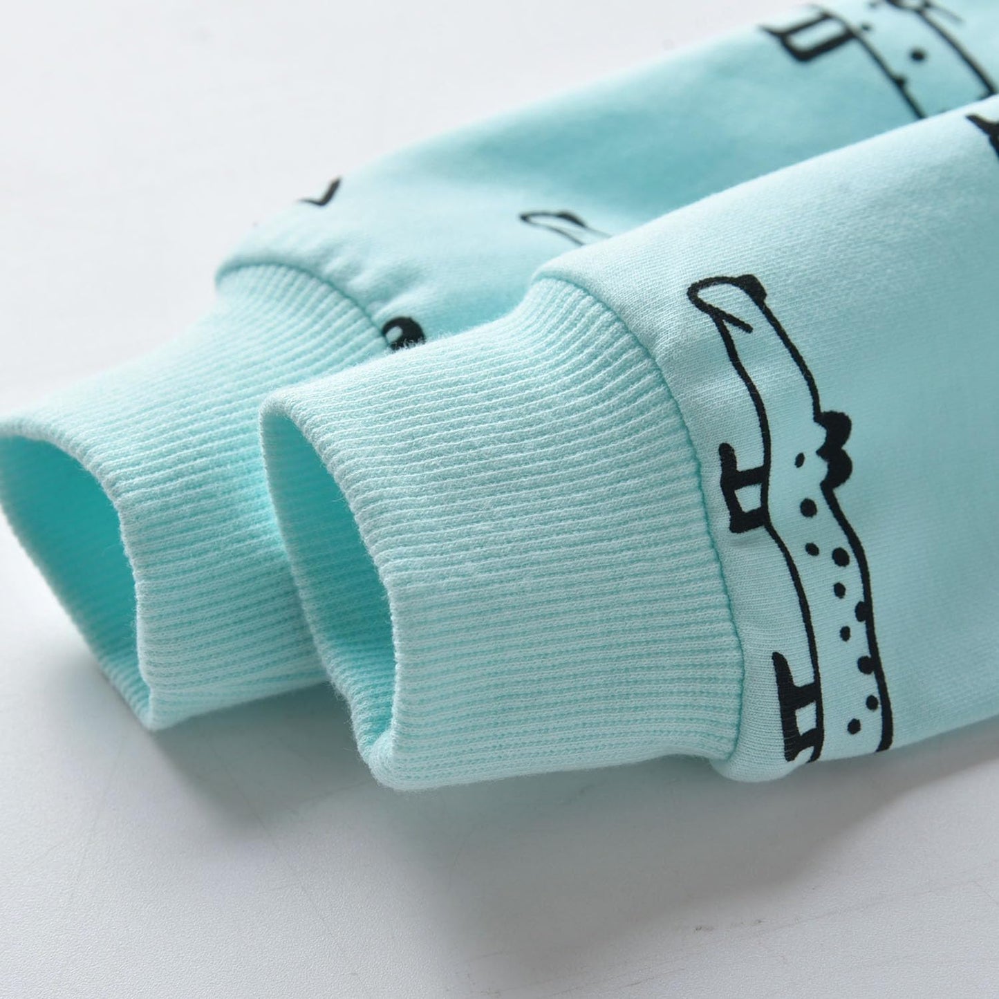 Toddler Infant Baby Boy Clothes Crocodile Long Sleeve Hoodie Tops Sweatsuit Pants Outfit Set (4-5T)