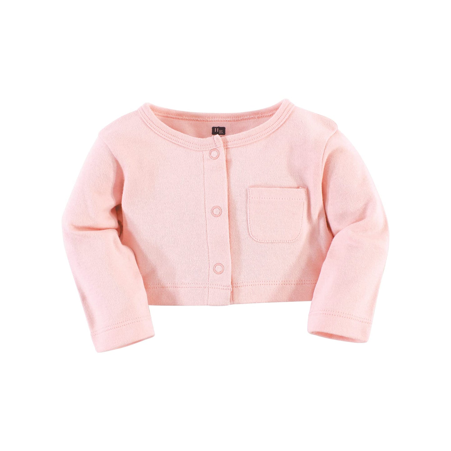 Hudson Baby Baby Girls' Cotton Dress And Cardigan Set, Burgundy Floral, 12-18 Months