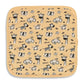 The Mom Store New Born Baby Napkin | Soft & Absorbent | 2626 cm Napkin Soft and Comfortable for Everyday Use | Cotton | Rusty Ju