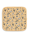 The Mom Store New Born Baby Napkin | Soft & Absorbent | 2626 cm Napkin Soft and Comfortable for Everyday Use | Cotton | Rusty Ju