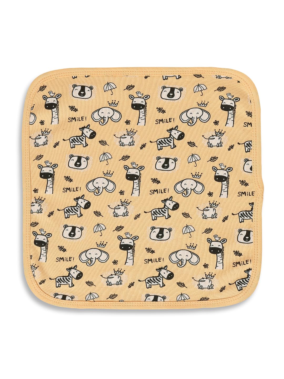 The Mom Store New Born Baby Napkin | Soft & Absorbent | 2626 cm Napkin Soft and Comfortable for Everyday Use | Cotton | Rusty Ju
