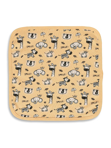 The Mom Store New Born Baby Napkin | Soft & Absorbent | 2626 cm Napkin Soft and Comfortable for Everyday Use | Cotton | Rusty Ju