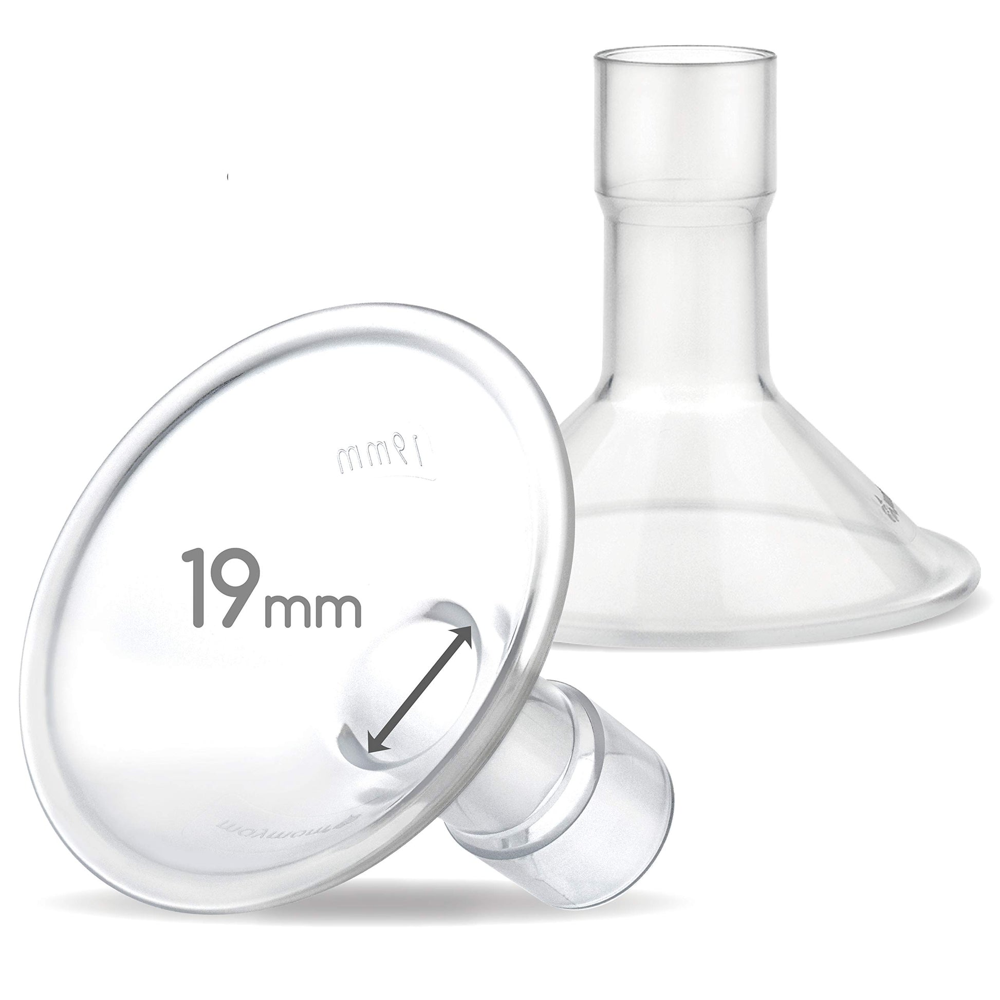 Maymom Myfit 19 Mm Small Shields, Compatible With Medela Breast Pump- Personalfit, Freestyle, Harmony, Maxi, Flex Connector, Con