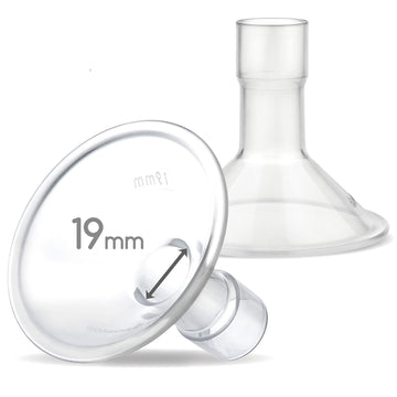 Maymom Myfit 19 Mm Small Shields, Compatible With Medela Breast Pump- Personalfit, Freestyle, Harmony, Maxi, Flex Connector, Con
