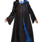 Disguise Harry Potter Ravenclaw Robe Deluxe Childrens Costume Accessory, Black & Blue, Kids Size Small (4-6)