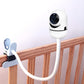 Crib Baby Monitor Mount Clip Baby Camera Mount for HelloBaby Hello Baby Motorola ANMEATE Nanit Owlet Eufy Vtimes Arenti VTech Ba