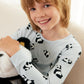 Babee Reshinee Bamboo Viscose Toddler Animal Pajamas Boys Girls Kids Baby 2Pcs Long-Sleeve Pyjamas Set 4-5T Snug Fit Sleepwear P