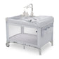 GAP babyGap Deluxe Play Yard, Grey Stripes