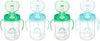 Mama Bear Sippy Cup, Silicone, 9 Ounces | Weighted Straw | Pack of 4 | Blue/Green
