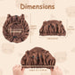 Lolalet Kids Bonnets For Girls, Adjustable Silk Baby Bonnet For Curly Hair Toddler Satin Cartoon Bonnet Cap With Elastic Band -B