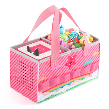 Carrying Case for Tonies Starter Set & Storage Bag for Tonies Figurine, Outdoor Hand Bag for Tonies Audio Player and Dolls Music