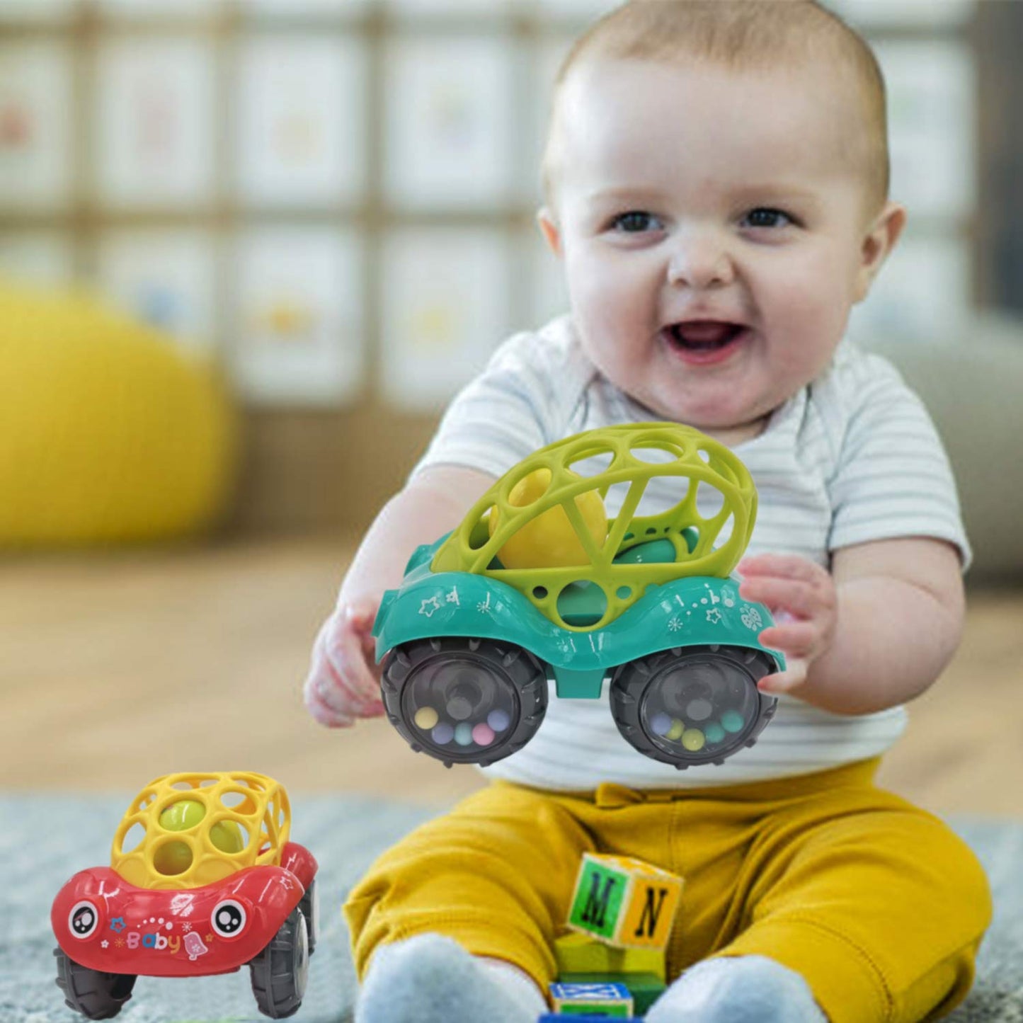 ZHIHUAN Toy Cars for Toddlers 1-3 - Baby Car Toys for 3-18 Months, Car Toys for 1-5 Year Olds Boy Girl, Baby Toy Cars 3 to 18 Mo