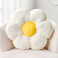 AVSHUB 6 Petals Daisy Flower Throw Pillow Plush Cushion for Sofa Bed Chair Floor Home Decor Cute Aesthetic Decorative Pillow (35
