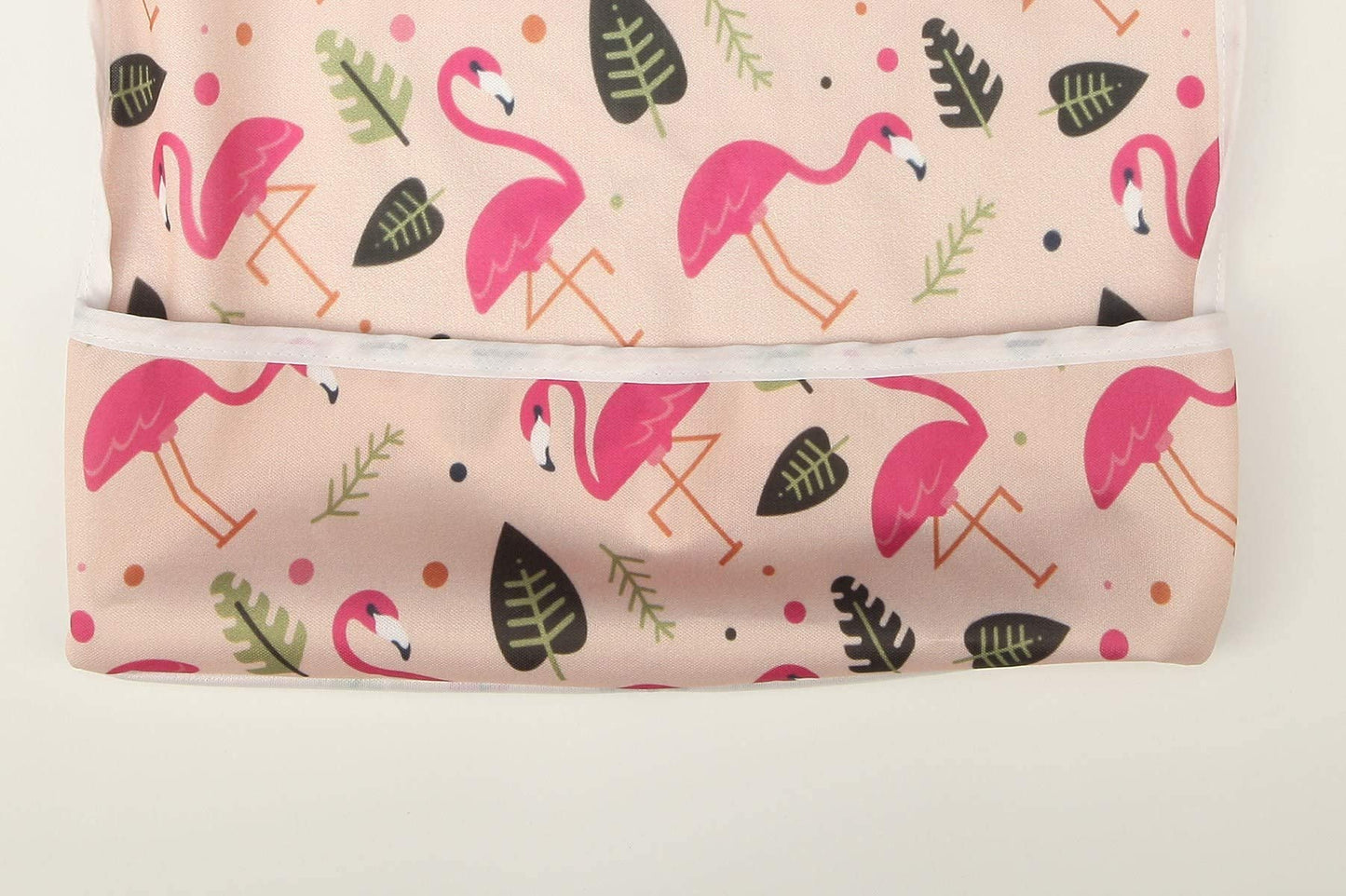 Sigzagor Baby Bib Long Sleeved Shirt With Pocket 1 to 3 years old Toddler (Squirrel Hedgehog)
