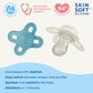 Mam Original Start Matte Newborn Baby Pacifier, Best Pacifier For Breastfed Babies, Sterilizer Case, Boy, 0-3 (Pack Of 2)