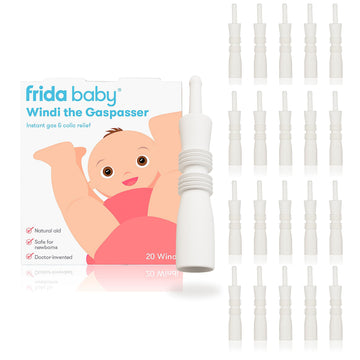 Frida Baby Windi Gas Passer | Baby Gas Relief And Colic Baby Relief, Baby Constipation Relief | 10 Count (Pack Of 2)