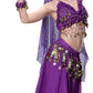 Breevo Purple Genie Costume For Girls Toddler Halloween Costume Kids 4T 4 5 6 7 8 10 12 14 16