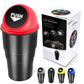 YIOVVOM Plastic Vehicle Automotive Cup Holder PressTop Garbage Can Small Mini Trash Bin Car Trash, Garbage Can For Car Office H