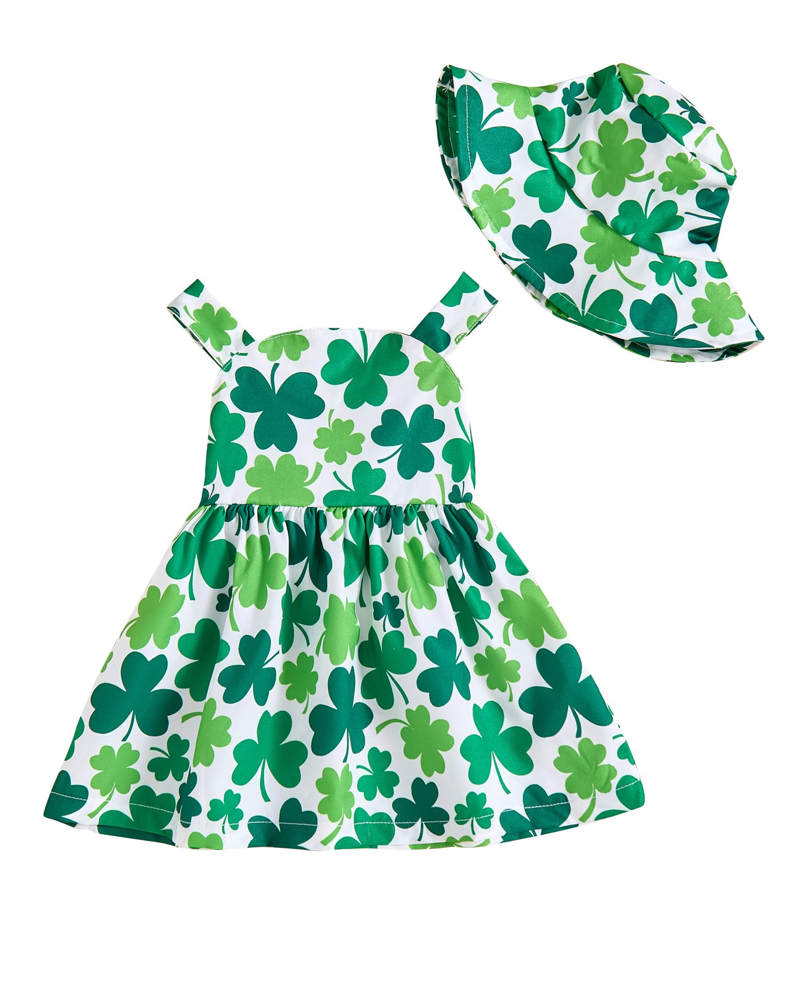 Baby Girl Dress Newborn St Patricks Day Dress Summer Green Shamrock Ha – Cutebab WBBAPB0DSHHVJ7L