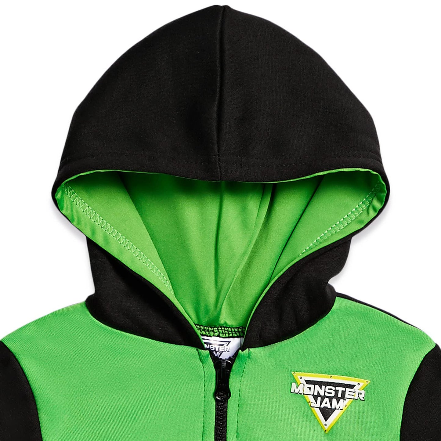 Monster Jam Grave Digger Toddler Boys Half Zip Hoodie 5T