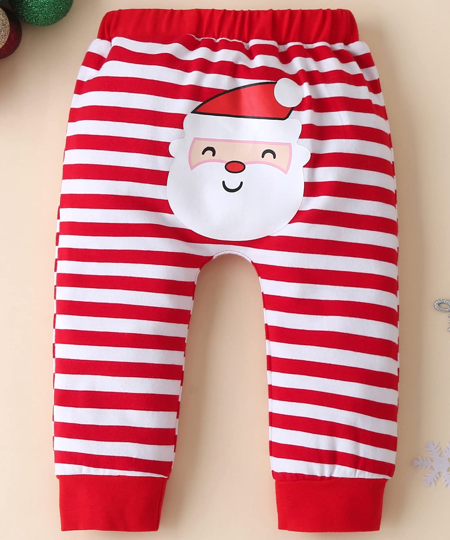 Fullfamous My First Christmas Baby Girl Boy Clothes Outfits Red Christmas 3-6 Months